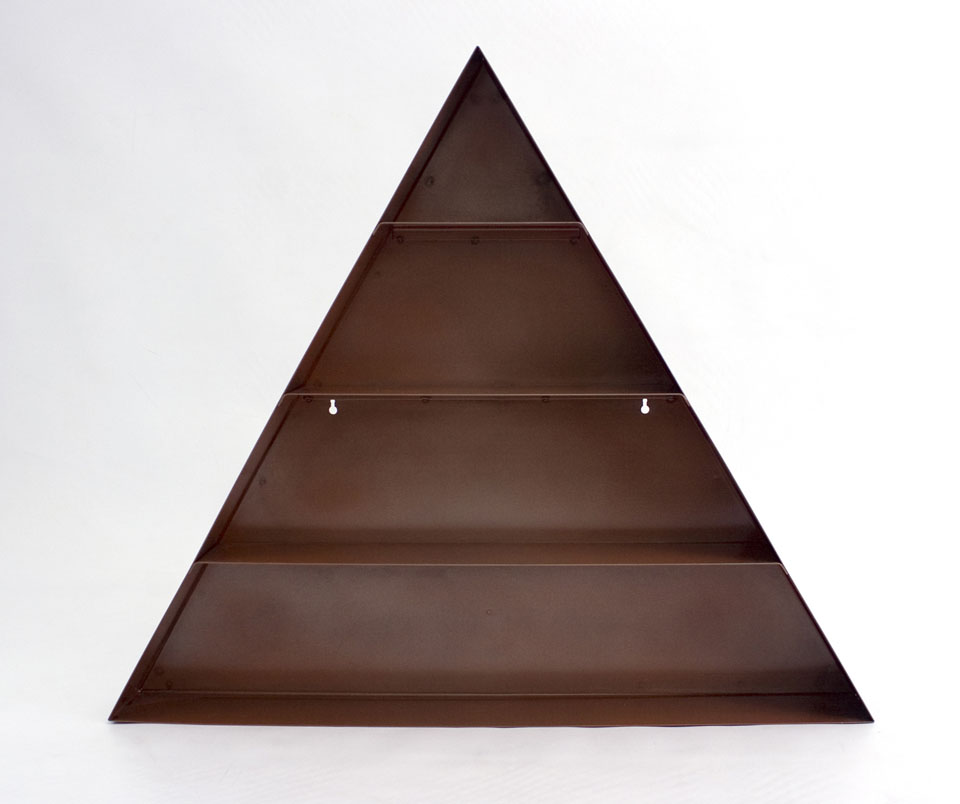 Triangle Wall Mounted Shelving Unit Regular